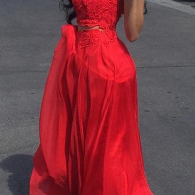 Sexy Prom Dress,Sleeveless Red Prom Dresses,Long Evening Dress,Evening Gowns F887