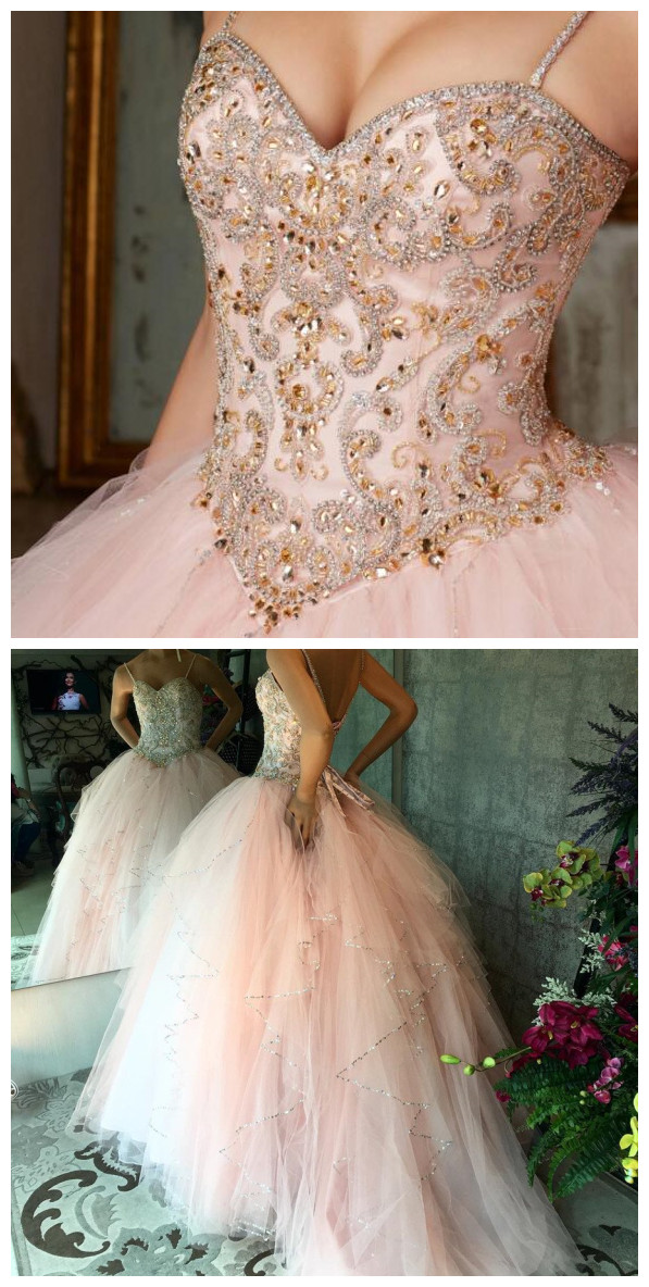 quinceanera dresses with straps