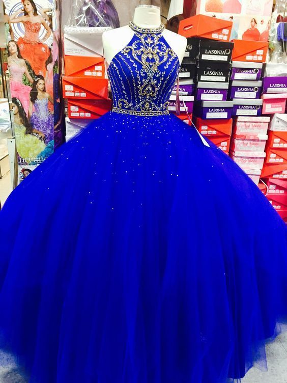 royal blue quince dress
