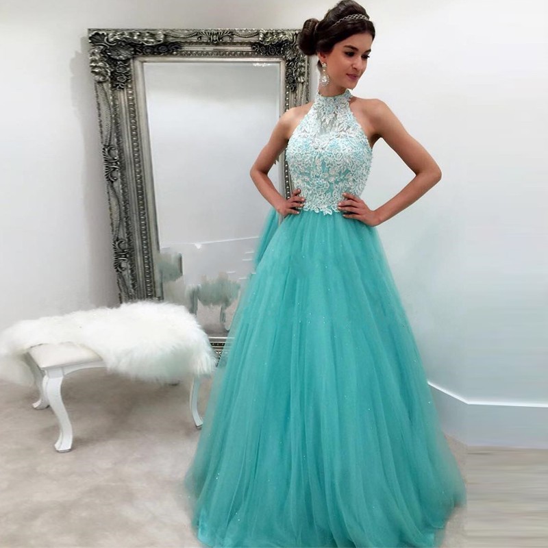 Charming Prom Dress,Long Sleeveless Prom Dress,Backless Evening Dress