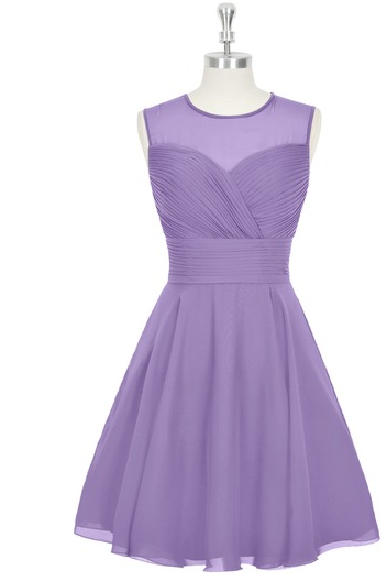Charming Prom Dress, Elegant Prom Dresses, Lavender Short Prom Gown, Homecoming Dress 